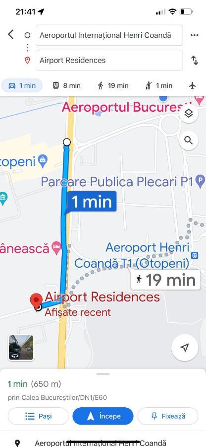 Fly Airport Residences & Therme-Self Check-In Otopeni Ngoại thất bức ảnh